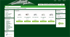 Desktop Screenshot of fahrradshop-jever.de