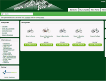 Tablet Screenshot of fahrradshop-jever.de